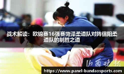 战术解读：欧锦赛16强赛菏泽柔道队对阵信阳柔道队的制胜之道