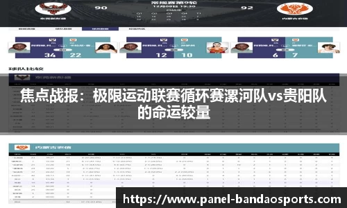 焦点战报：极限运动联赛循环赛漯河队vs贵阳队的命运较量